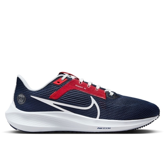 Nike Air Zoom Pegasus 40 PSG Men\'s Navy and Red Athletic Shoes Size 14